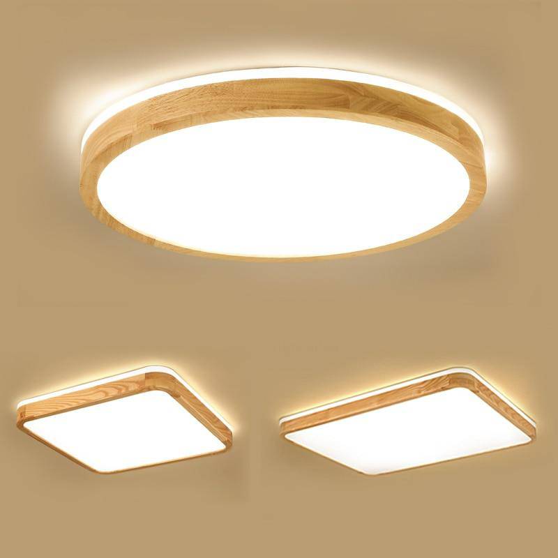 Plafonnier en bois LED trendy | Marco Lucetti