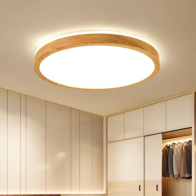 Plafonnier en bois LED trendy | Marco Lucetti