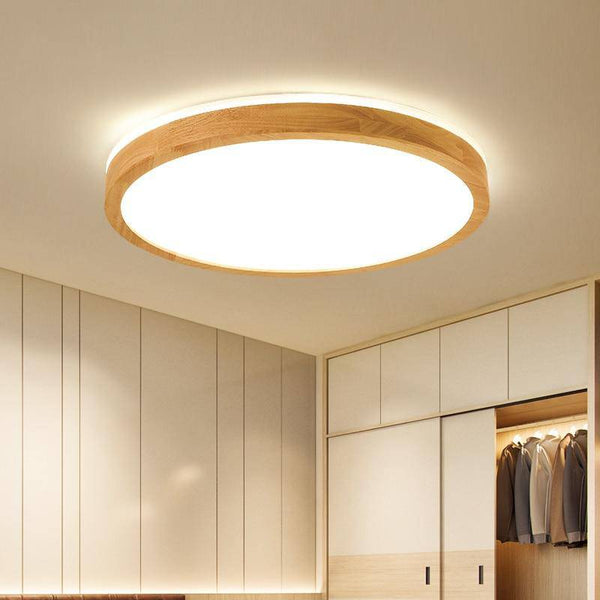 Plafonnier en bois LED trendy | Marco Lucetti