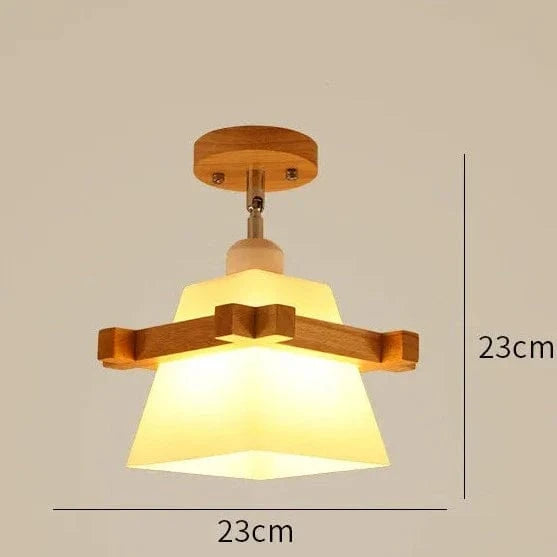 Plafonnier en bois naturel en bambou - Éclairage Déco - Collection Nature Bohème | Marco Lucetti G