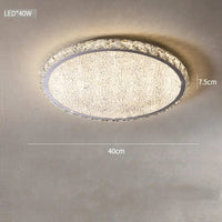 Plafonnier en cristal design moderne: lumière décorative de qualité | Marco Lucetti R40CM