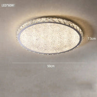 Plafonnier en cristal design moderne: lumière décorative de qualité | Marco Lucetti R50CM