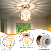 Plafonnier en cristal Mini fer rond - Design moderne pour votre intérieur | Marco Lucetti