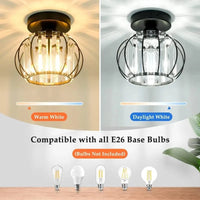 Plafonnier en fer forgé de style américain - Collection ForgeUS | Marco Lucetti