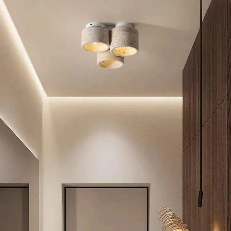 Plafonnier en marbre naturel - Lampe suspendue en pierre - Livraison directe | Marco Lucetti