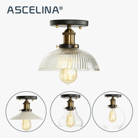 Plafonnier en verre clair pour illuminer votre allée, balcon, café ou restaurant | Marco Lucetti