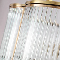 Plafonnier en verre de cuivre avec lampe à LED E27 pour salon, allée et chambre | Marco Lucetti