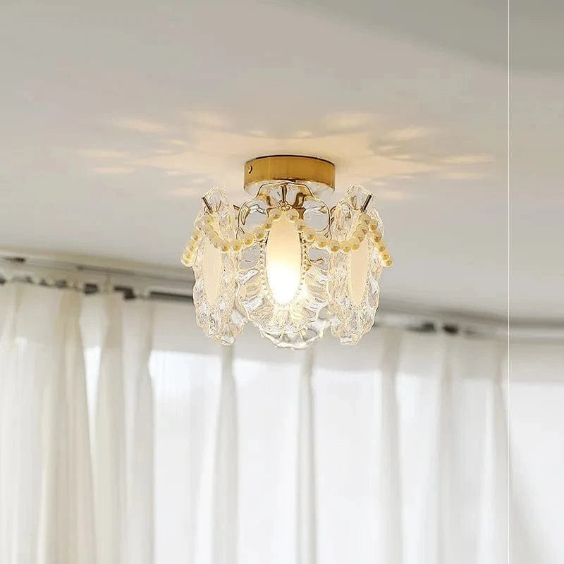 Plafonnier en verre italien chic | Marco Lucetti