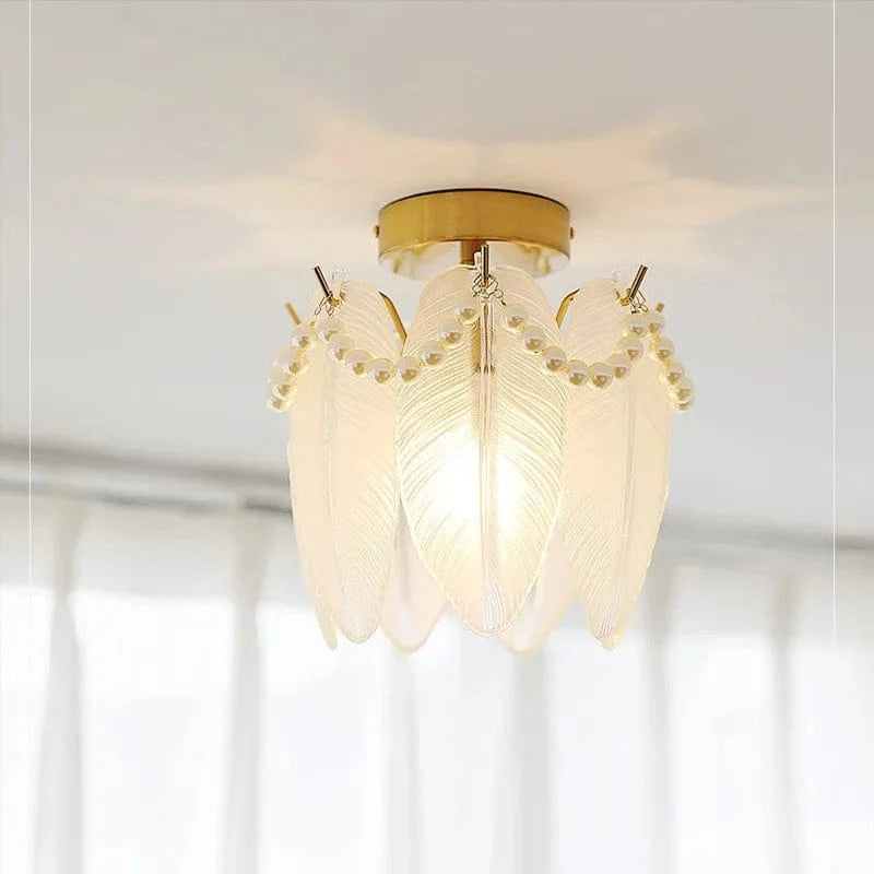 Plafonnier en verre italien chic | Marco Lucetti