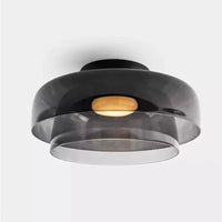 Plafonnier en verre nordique pour une ambiance médiévale dans la chambre à coucher ou la salle à manger. | Marco Lucetti