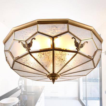 Plafonnier en verre Vintage Chic | Marco Lucetti