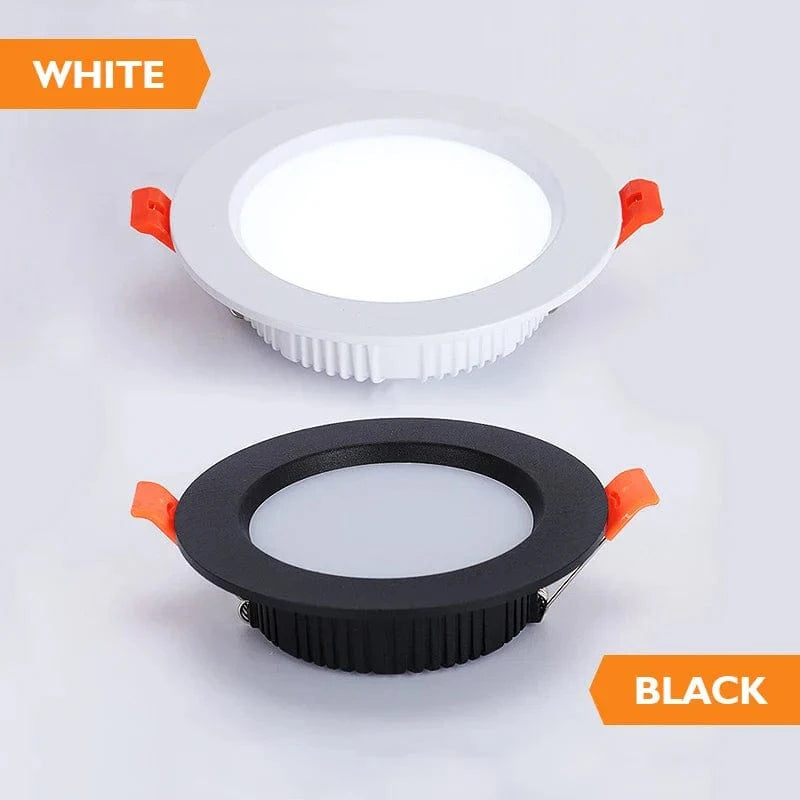 Plafonnier encastré LED Downlight - 6 pièces disponibles - Blanc chaud/froid - AC220V-240V | Marco Lucetti