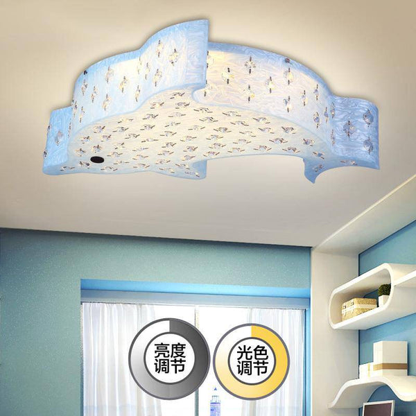 Plafonnier Enfant LED "Dolphin Glow" | Marco Lucetti