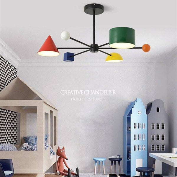 Plafonnier enfant LED "Shapes & Colors" | Marco Lucetti