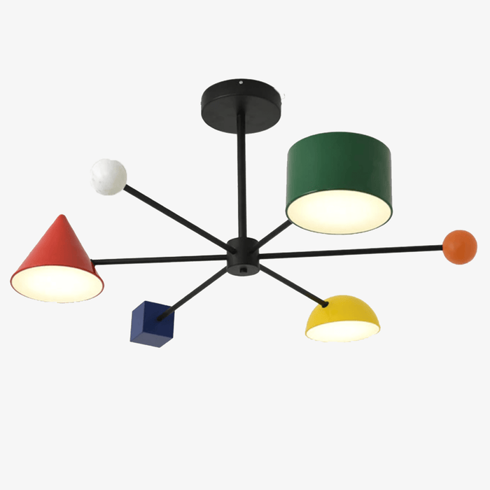Plafonnier enfant LED "Shapes & Colors" | Marco Lucetti