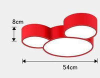 Plafonnier enfant Mickey Mouse (diverses couleurs) | Marco Lucetti Rouge