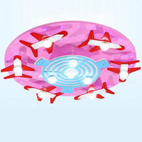 Plafonnier Enfant Rond Avions | Marco Lucetti