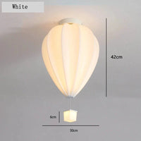 Plafonnier Enfants Ballon Air LED Smart Control | Marco Lucetti Blanc / 3 Température de couleur