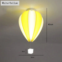 Plafonnier Enfants Ballon Air LED Smart Control | Marco Lucetti Blanc et jaune / 3 Température de couleur