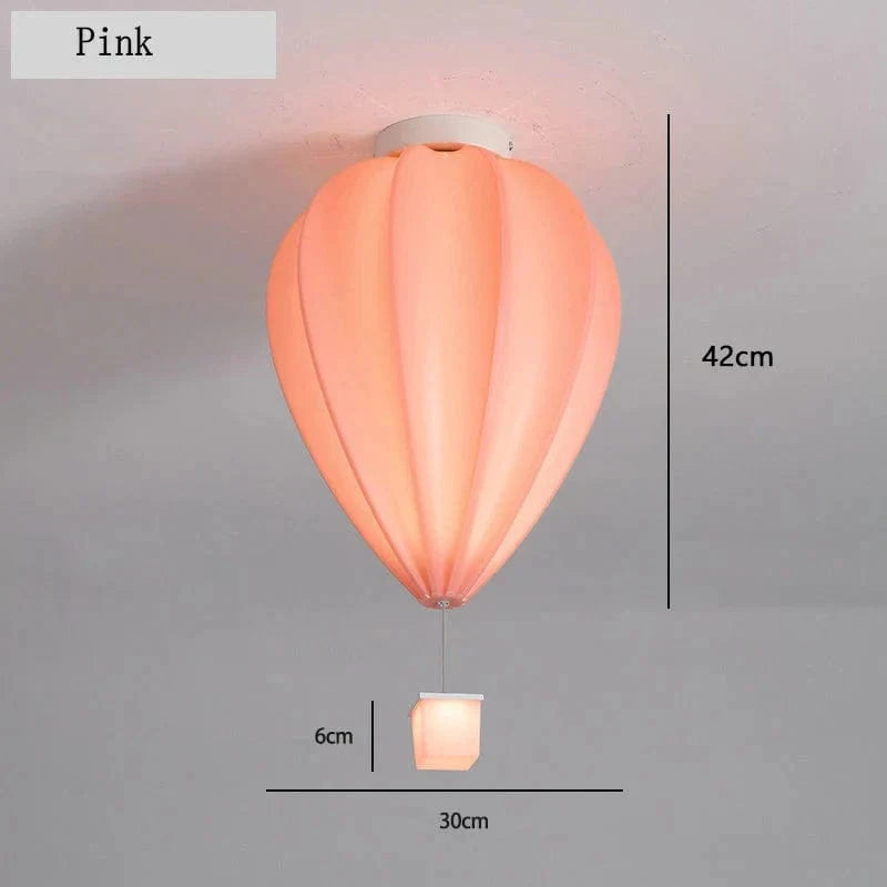 Plafonnier Enfants Ballon Air LED Smart Control | Marco Lucetti Rose / 3 Température de couleur