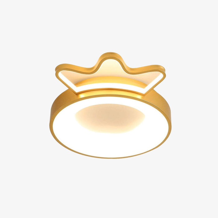Plafonnier enfants LED "Princesa Crown" | Marco Lucetti Doré