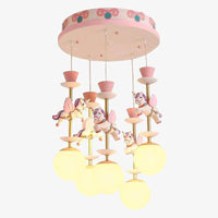 Plafonnier Enfants Manège Chevaux | Marco Lucetti