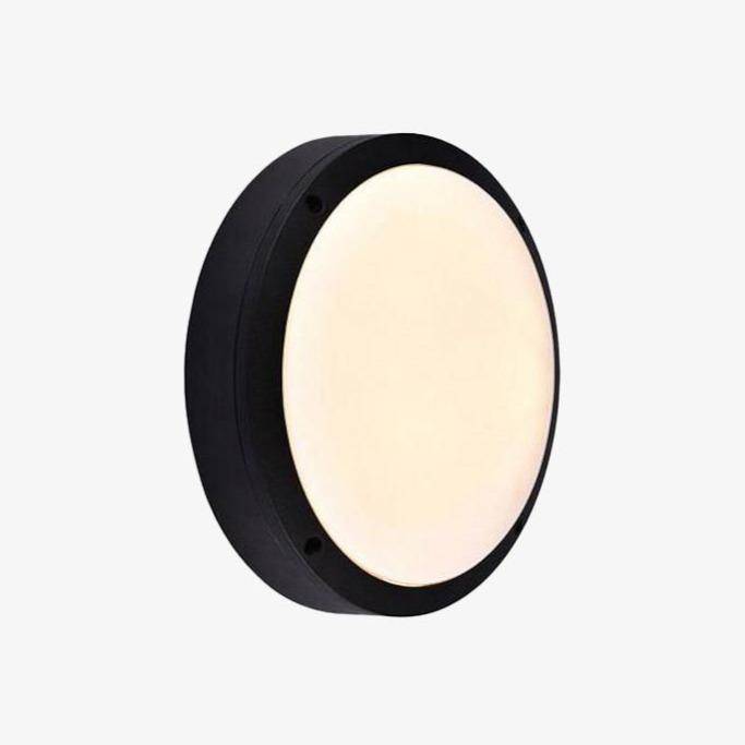 Plafonnier extérieur LED noir Flat (différentes tailles) | Marco Lucetti Froide / 14 x 14 x 6,5cm