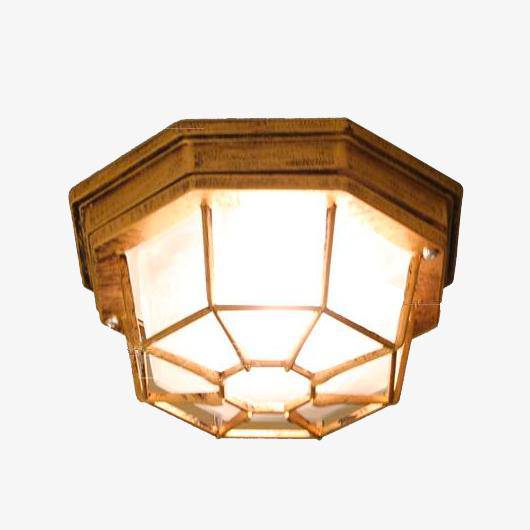 Plafonnier extérieur LED vintage octogonal | Marco Lucetti