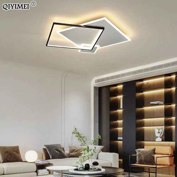 Plafonnier Fer Forgé Acrylique Moderne LED pour Salon Salle à Manger Chambre & Allée | Marco Lucetti