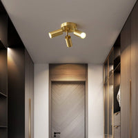 Plafonnier Finn: Élégance Dorée et Polyvalence | Marco Lucetti