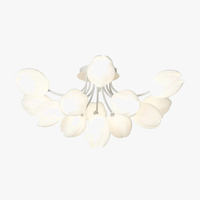 Plafonnier Fleur Blanche Romantique | Marco Lucetti