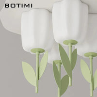 Plafonnier Fleurs Art Déco Romantique | Marco Lucetti