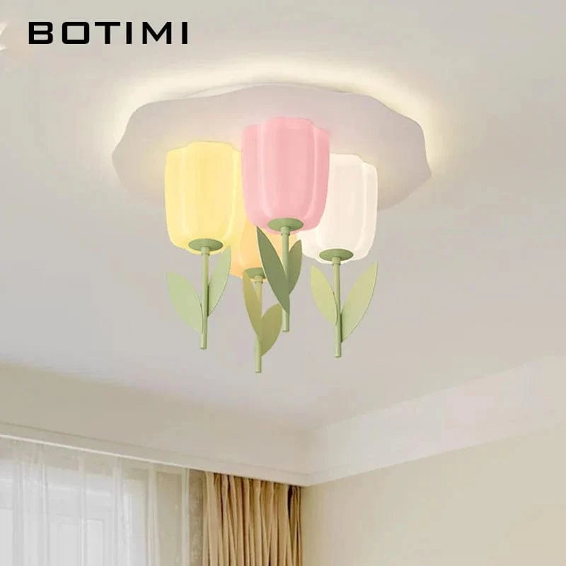 Plafonnier Fleurs Art Déco Romantique | Marco Lucetti