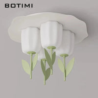 Plafonnier Fleurs Art Déco Romantique | Marco Lucetti