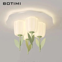 Plafonnier Fleurs Art Déco Romantique | Marco Lucetti