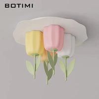 Plafonnier Fleurs Art Déco Romantique | Marco Lucetti