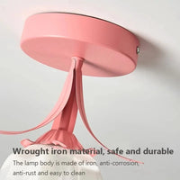 Plafonnier français lumineux avec motif floral | Marco Lucetti