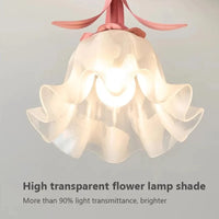 Plafonnier français lumineux avec motif floral | Marco Lucetti