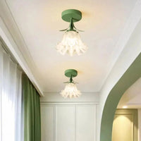 Plafonnier français lumineux avec motif floral | Marco Lucetti