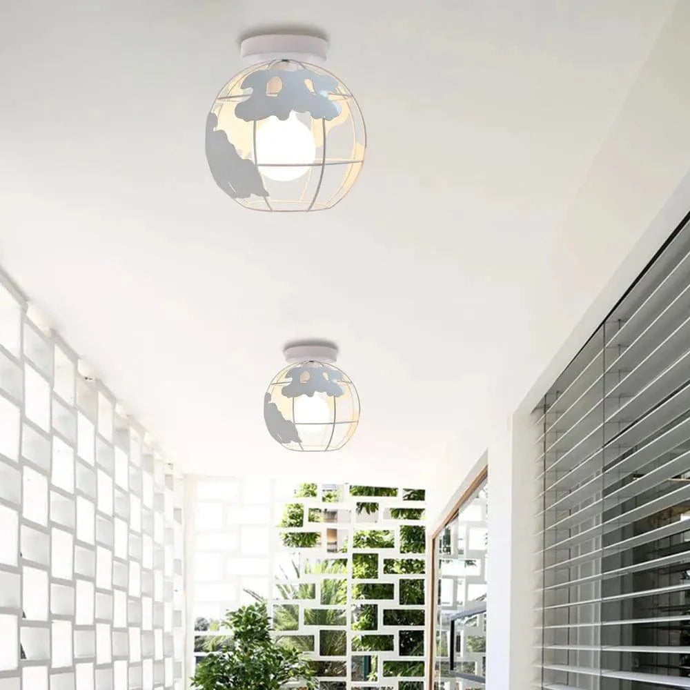 Plafonnier Globe Cage Moderniste | Marco Lucetti