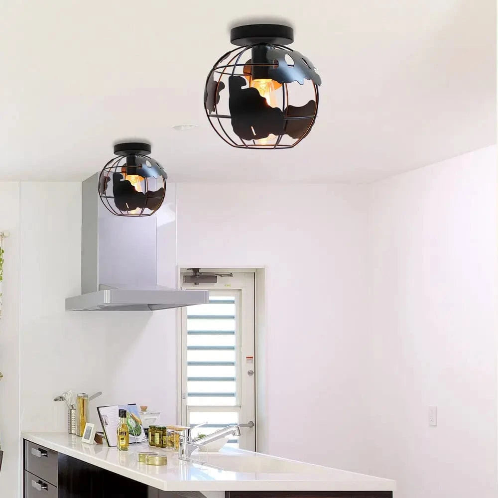 Plafonnier Globe Cage Moderniste | Marco Lucetti