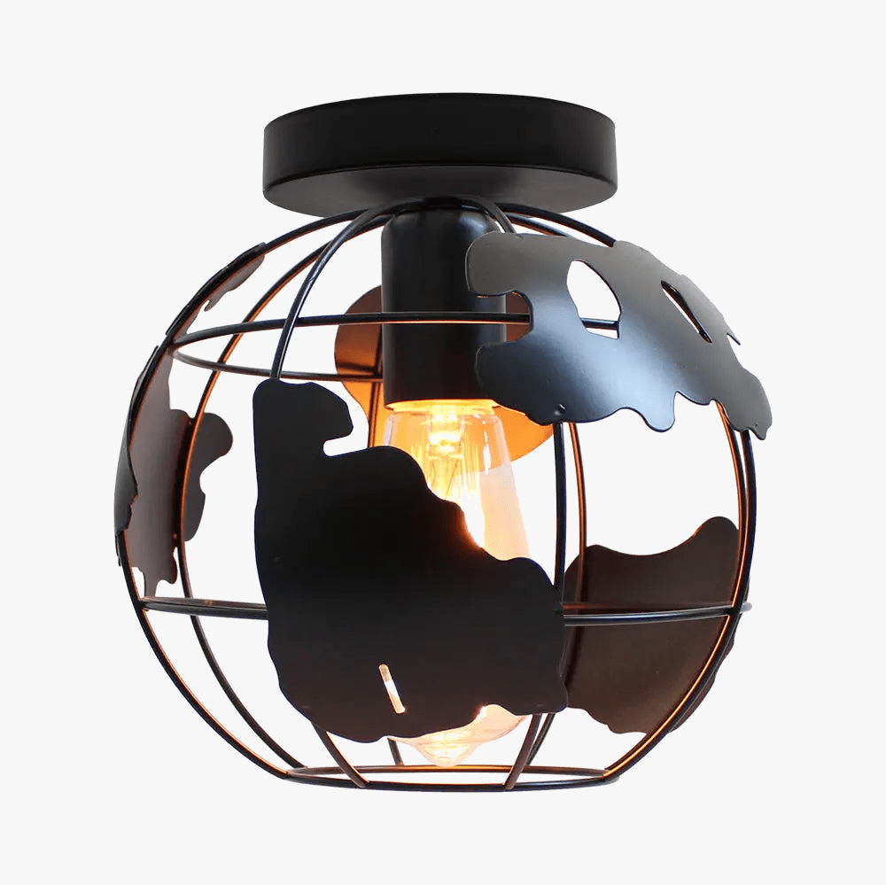 Plafonnier Globe Cage Moderniste | Marco Lucetti
