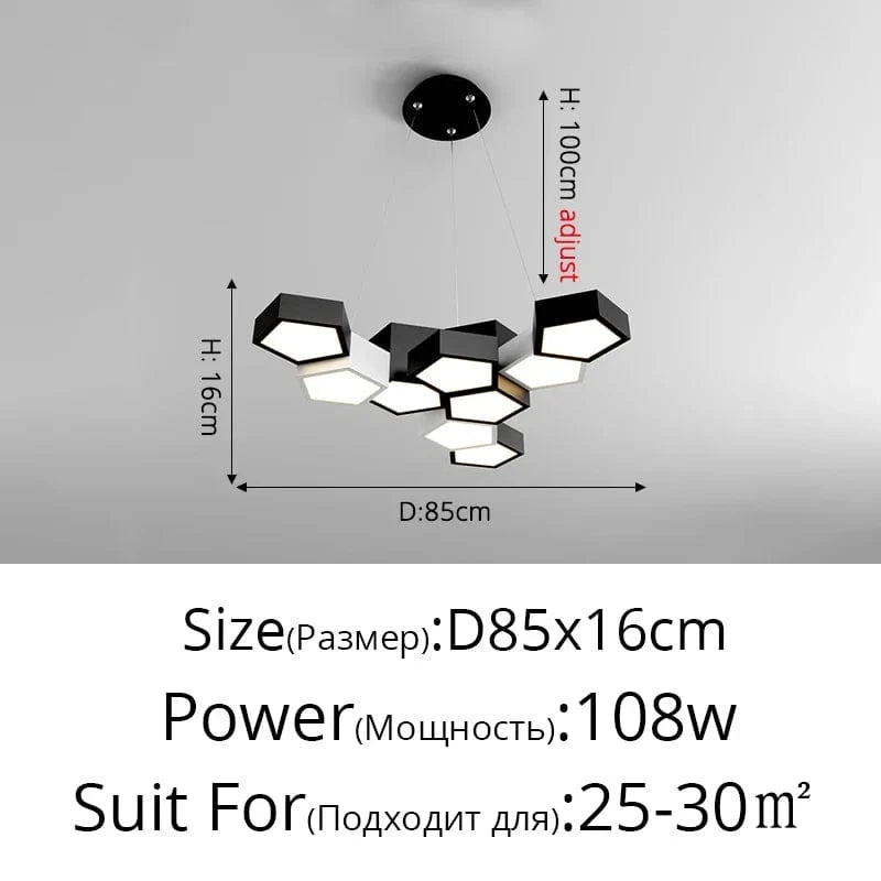 Plafonnier Gradation à Distance Noir Blanc - Éclairage Intérieur Modernisé | Marco Lucetti D 9Heads 85cm / White / Brightness Dimmable
