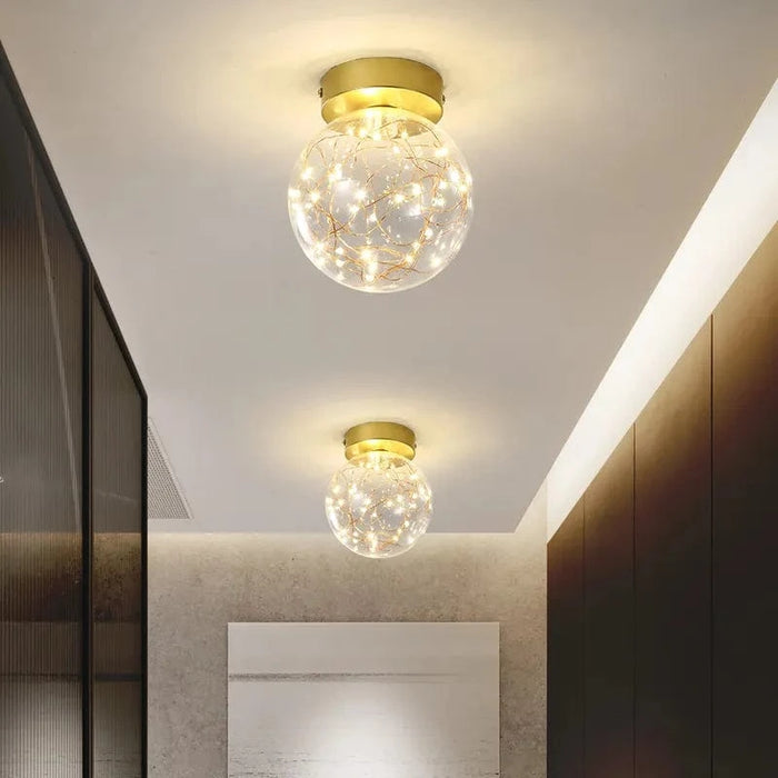 Plafonnier Gypsophile LED Veilleuse | Marco Lucetti