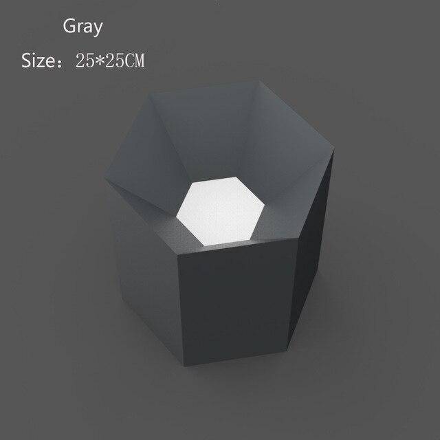 Plafonnier HexaColor Geometric | Marco Lucetti Gris - 25 x 25cm