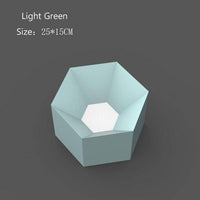 Plafonnier HexaColor Geometric | Marco Lucetti Vert clair - 25 x 15cm