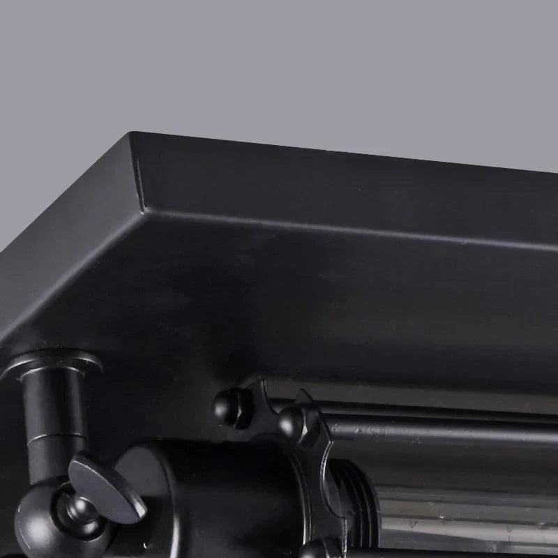 Plafonnier Industriel Rétro Vintage Noir - Style Industria | Marco Lucetti