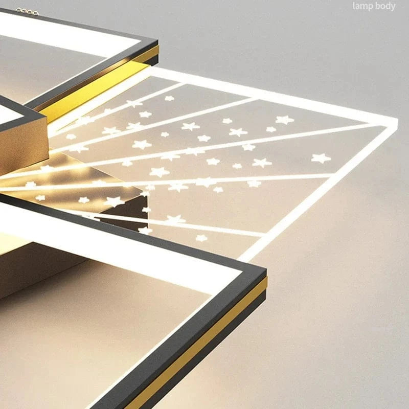 Plafonnier Intelligent LED pour Salon Restaurant Moderne | Marco Lucetti