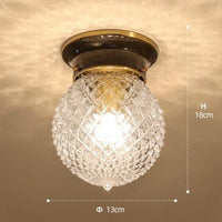 Plafonnier Iryna Cristal Gem | Marco Lucetti B - Noir