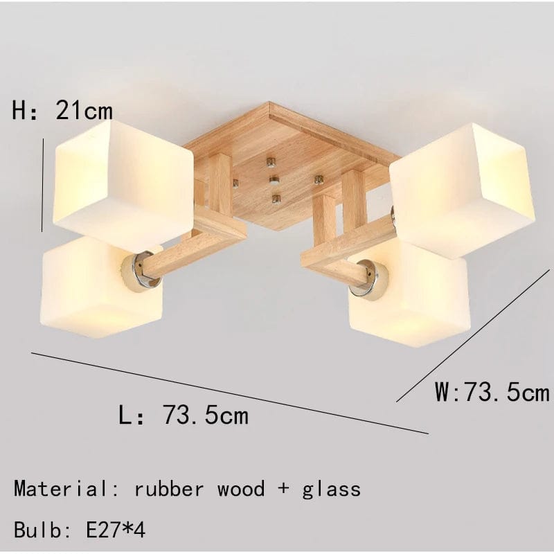 Plafonnier Japon - Design Bois | Marco Lucetti